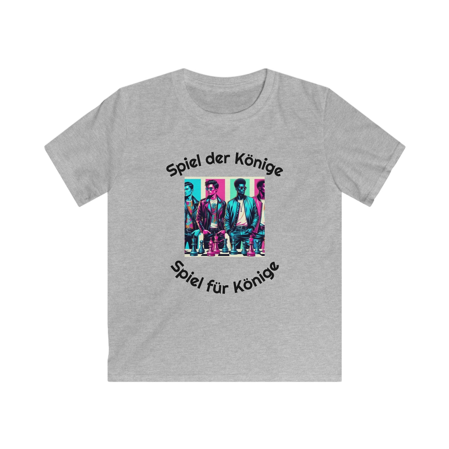 Kids Chess T-shirt - Spiel der Könige, Spiel für Könige