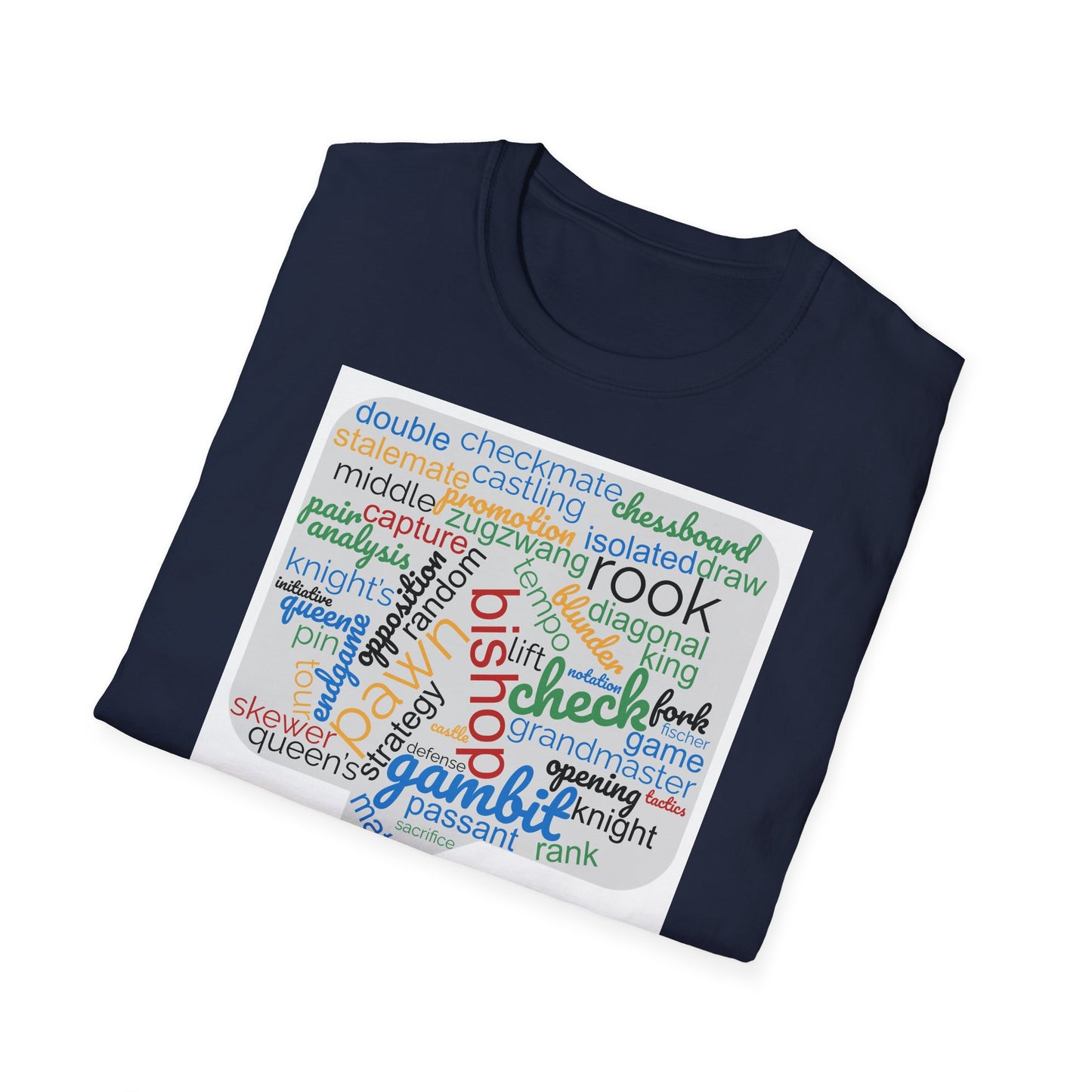 Women's T-Shirt | Quick Reference for Chess Talk | Funny | Chess themed | Women's Softstyle T-Shirt
