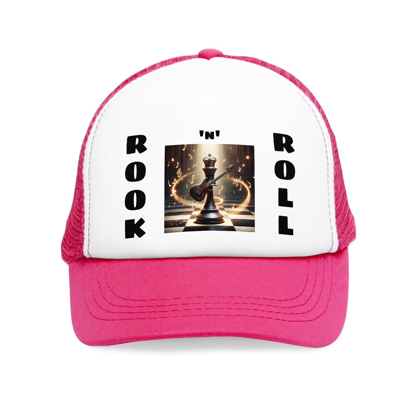 Cap | Rook 'n' Roll | Chess themed | Cool & Bold | Mesh Cap