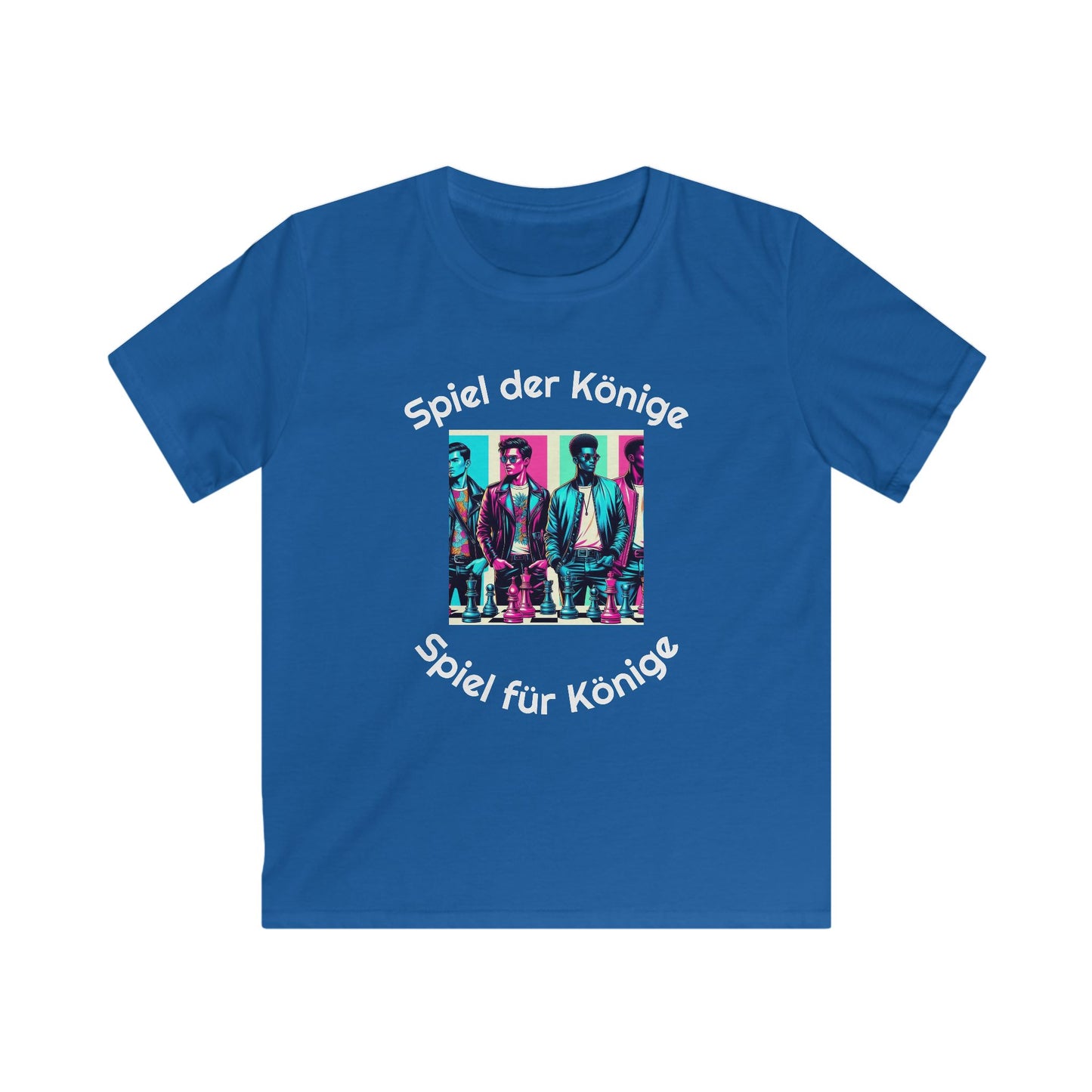 Kids Chess T-shirt - Spiel der Könige, Spiel für Könige