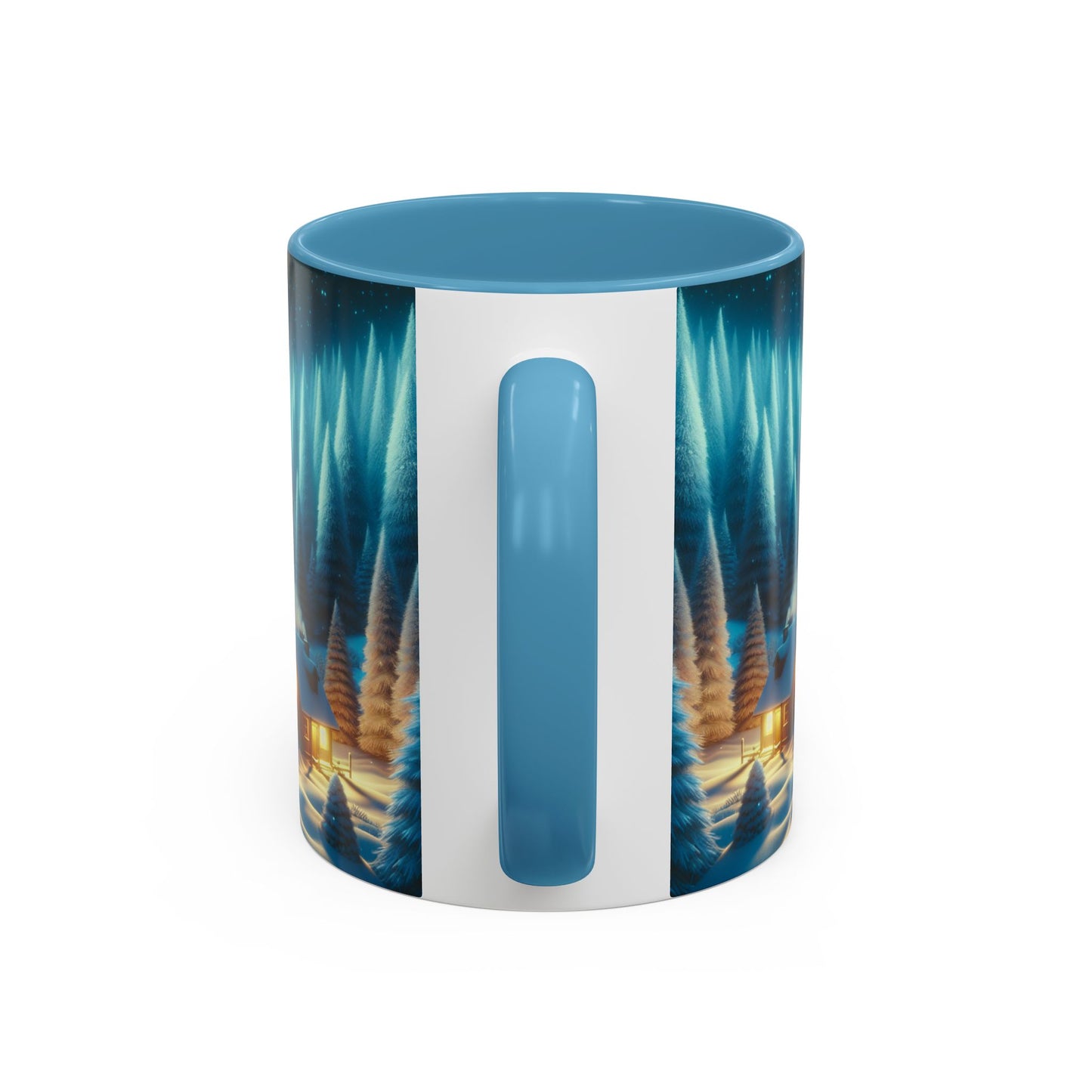 Coffee Mug Snowy Forest Scene