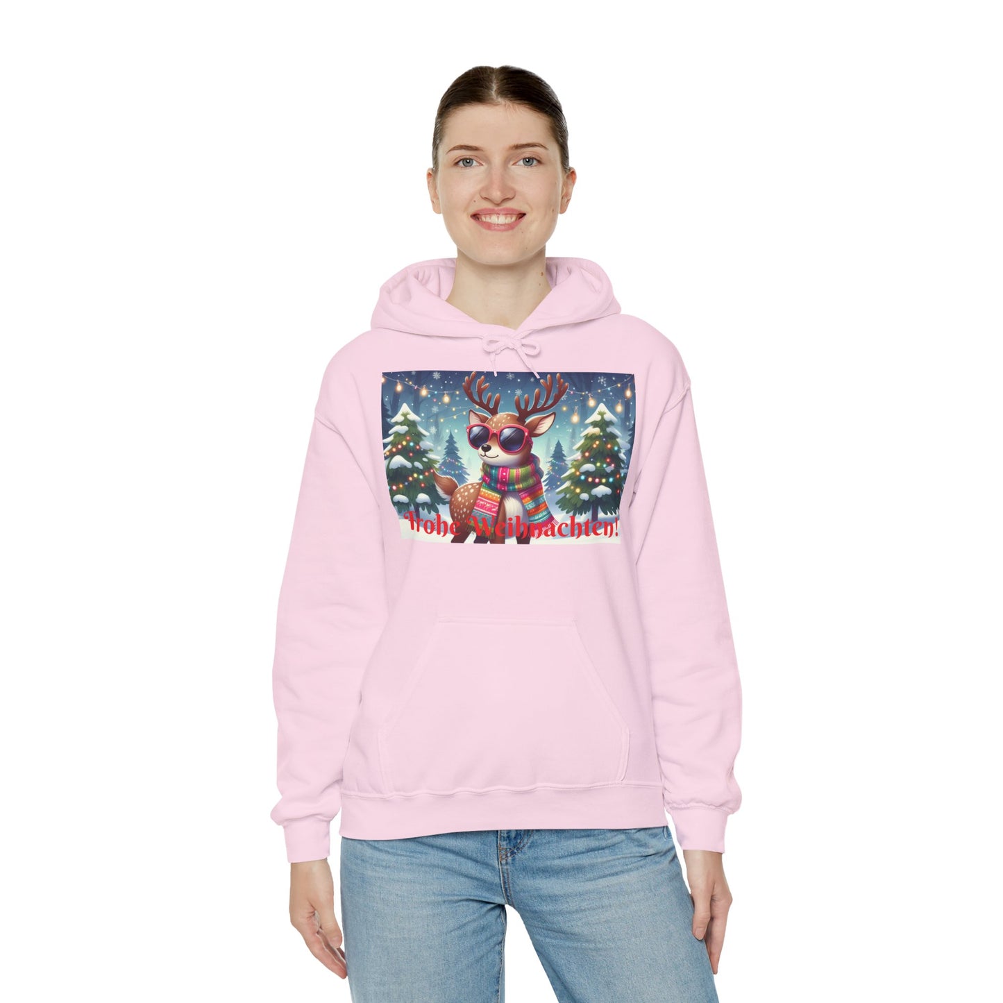 Women's Hooded Sweatshirt - Frohe Weihnachten!