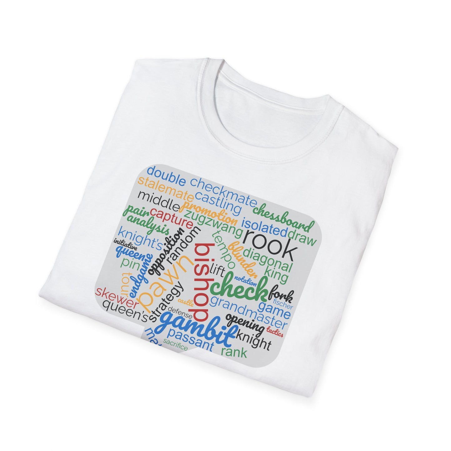 Women's T-Shirt | Quick Reference for Chess Talk | Funny | Chess themed | Women's Softstyle T-Shirt