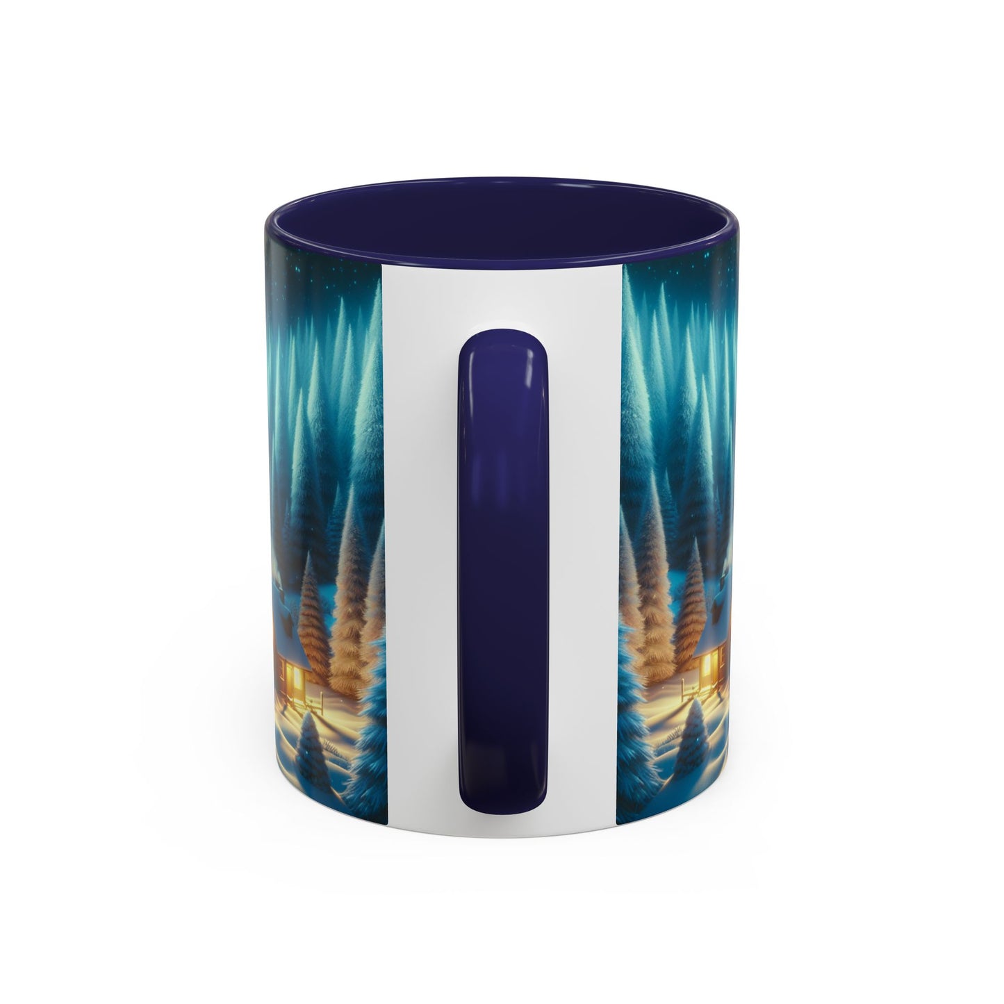 Coffee Mug Snowy Forest Scene
