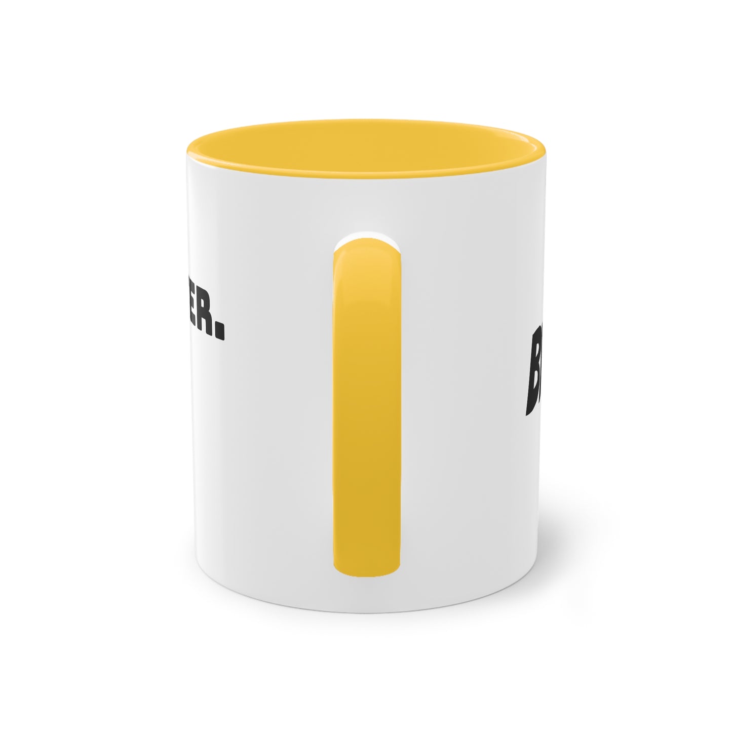 Mug | Coffee Mug  | Protector. Guide. Ally. BEST BROTHER EVER |  Two-Tone Coffee Mug, 11oz
