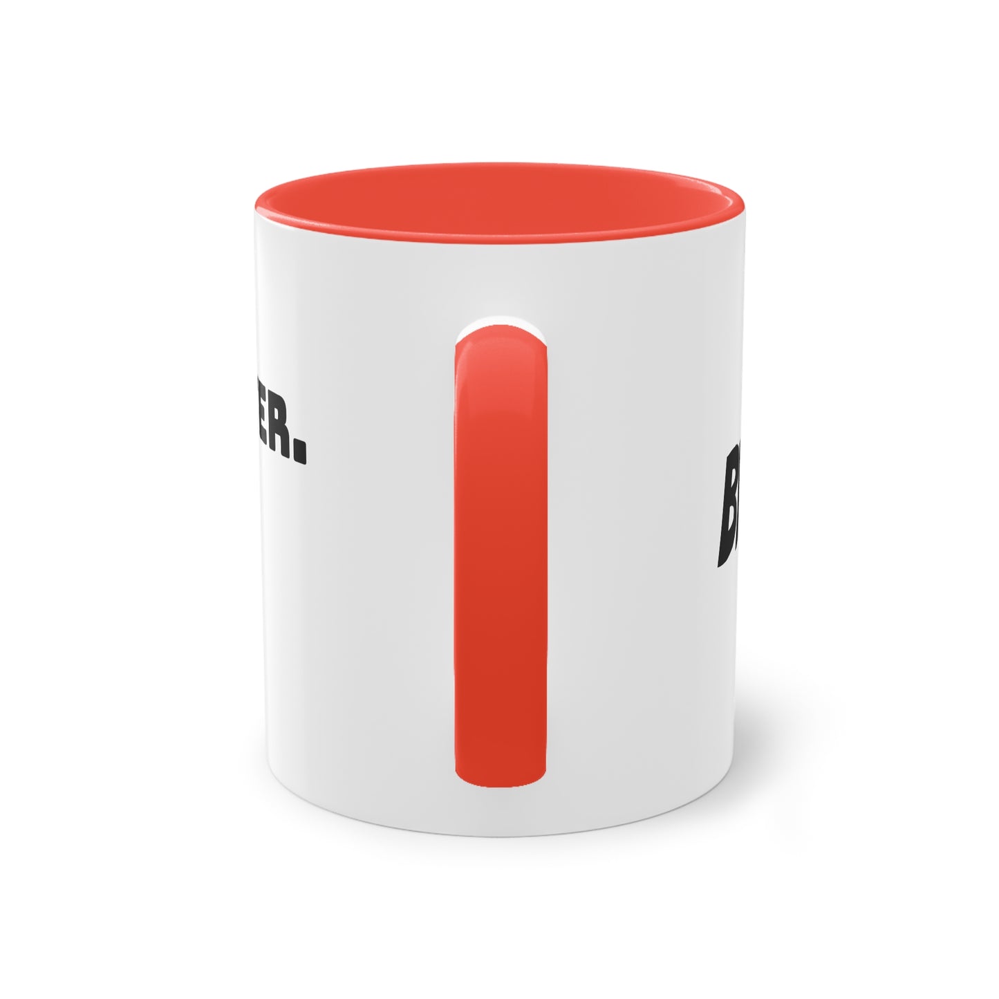 Mug | Coffee Mug  | Protector. Guide. Ally. BEST BROTHER EVER |  Two-Tone Coffee Mug, 11oz