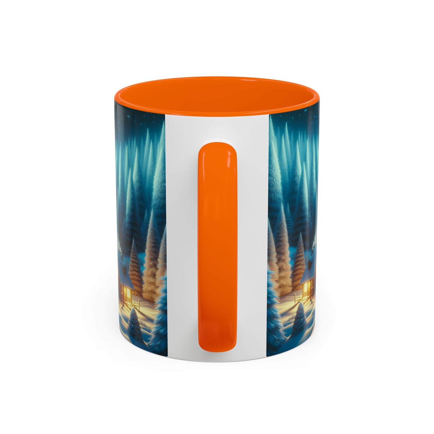 Coffee Mug Snowy Forest Scene