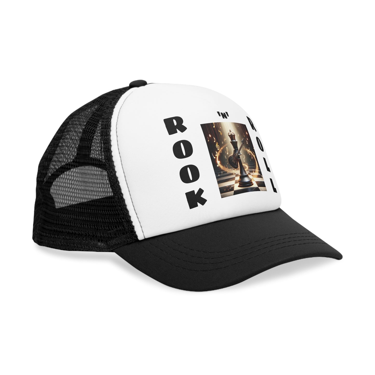 Cap | Rook 'n' Roll | Chess themed | Cool & Bold | Mesh Cap