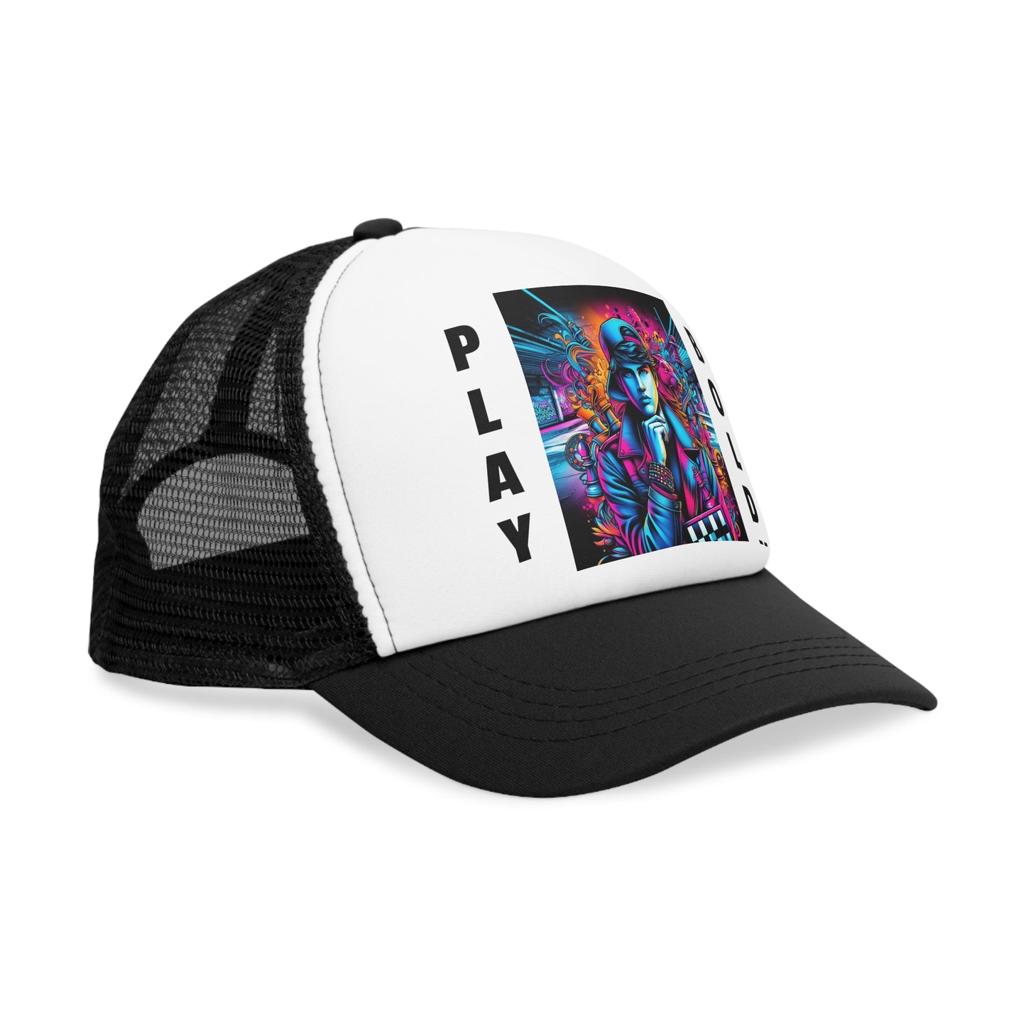 Men's Cap | Boys' Cap | Play Bold | Chess Themed | Cool & Stylish | Mesh Cap