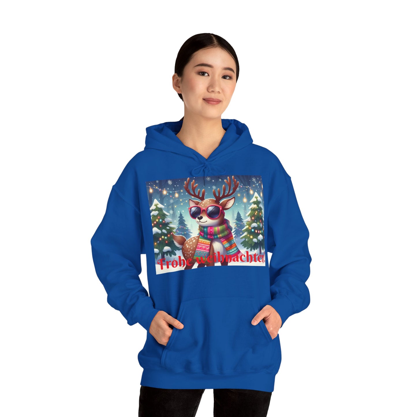 XXXL+ | Women's Hooded Sweatshirt - Frohe Weihnachten!