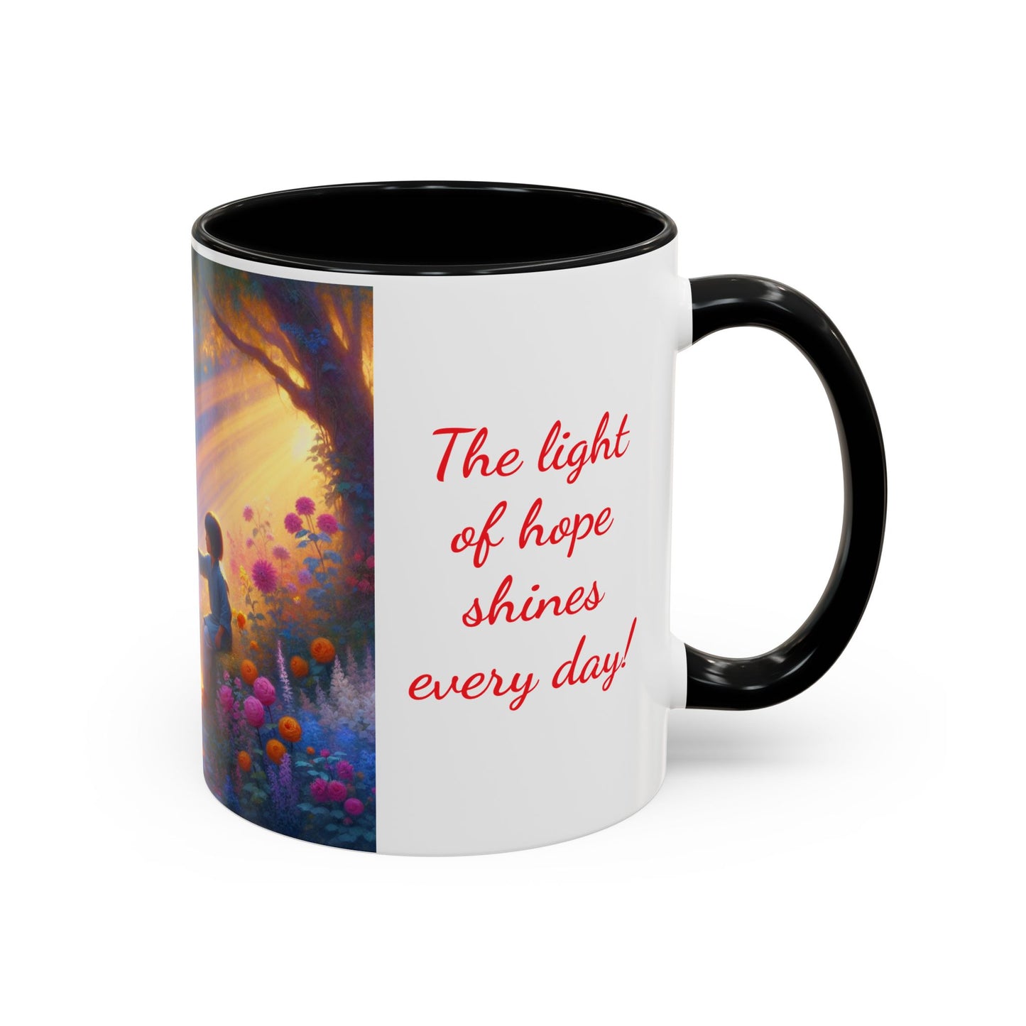 Coffee Mug | Light of Hope | Accent Coffee Mug