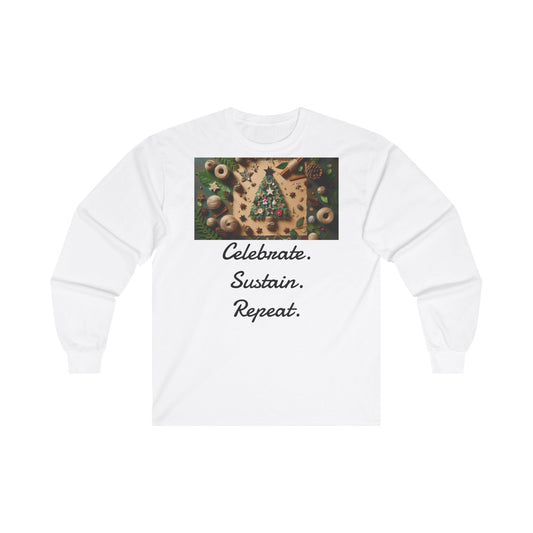 Teen Girls' Long Sleeve Tee - Celebrate. Sustain. Repeat.