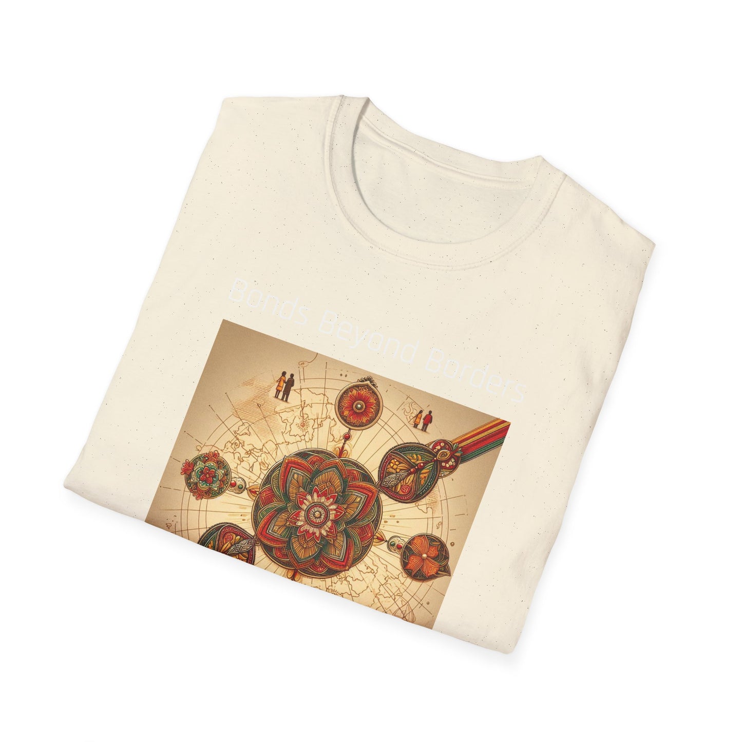 Rakhi Men's T-Shirt | Bonds Beyond Borders | Celebrating Rakhi in Germany | Men's Softstyle T-Shirt