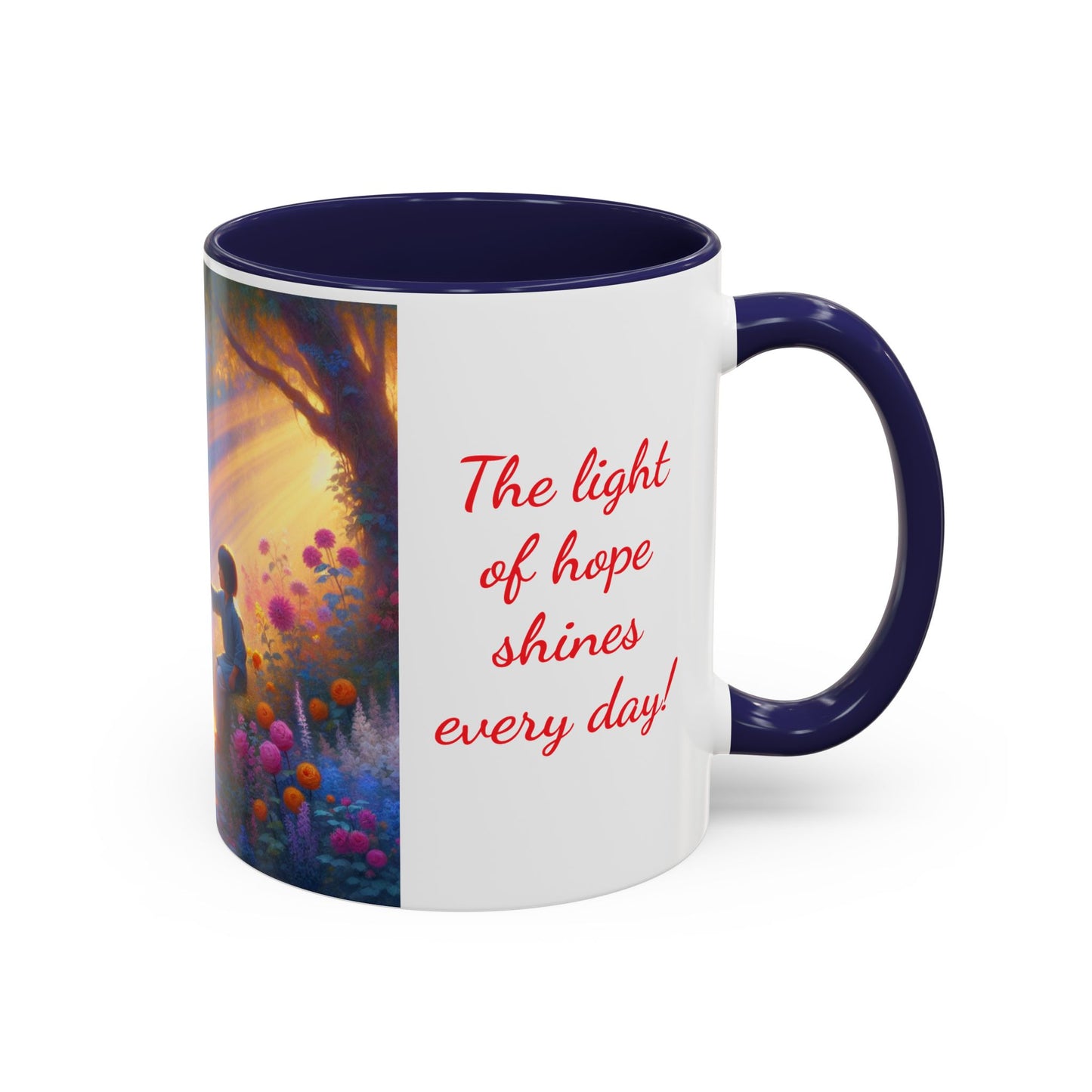 Coffee Mug | Light of Hope | Accent Coffee Mug