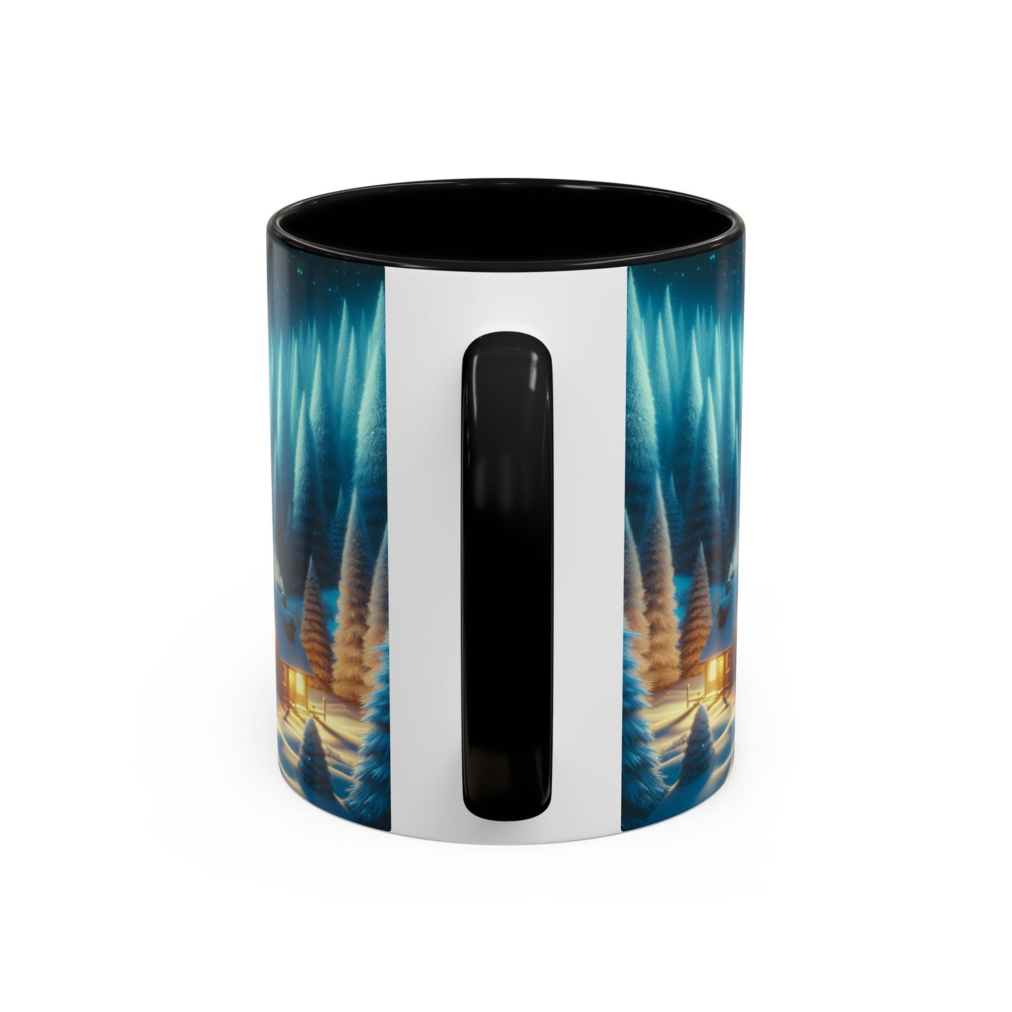 Coffee Mug Snowy Forest Scene