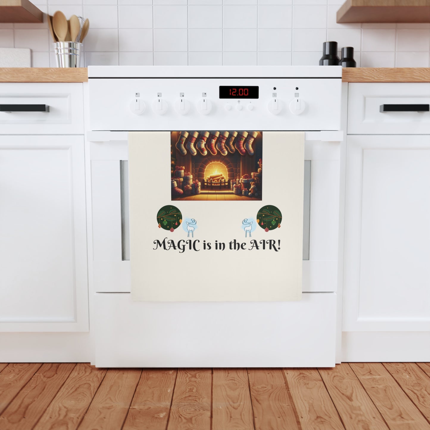 Kitchen Tea Towel - MAGIC is in the AIR!