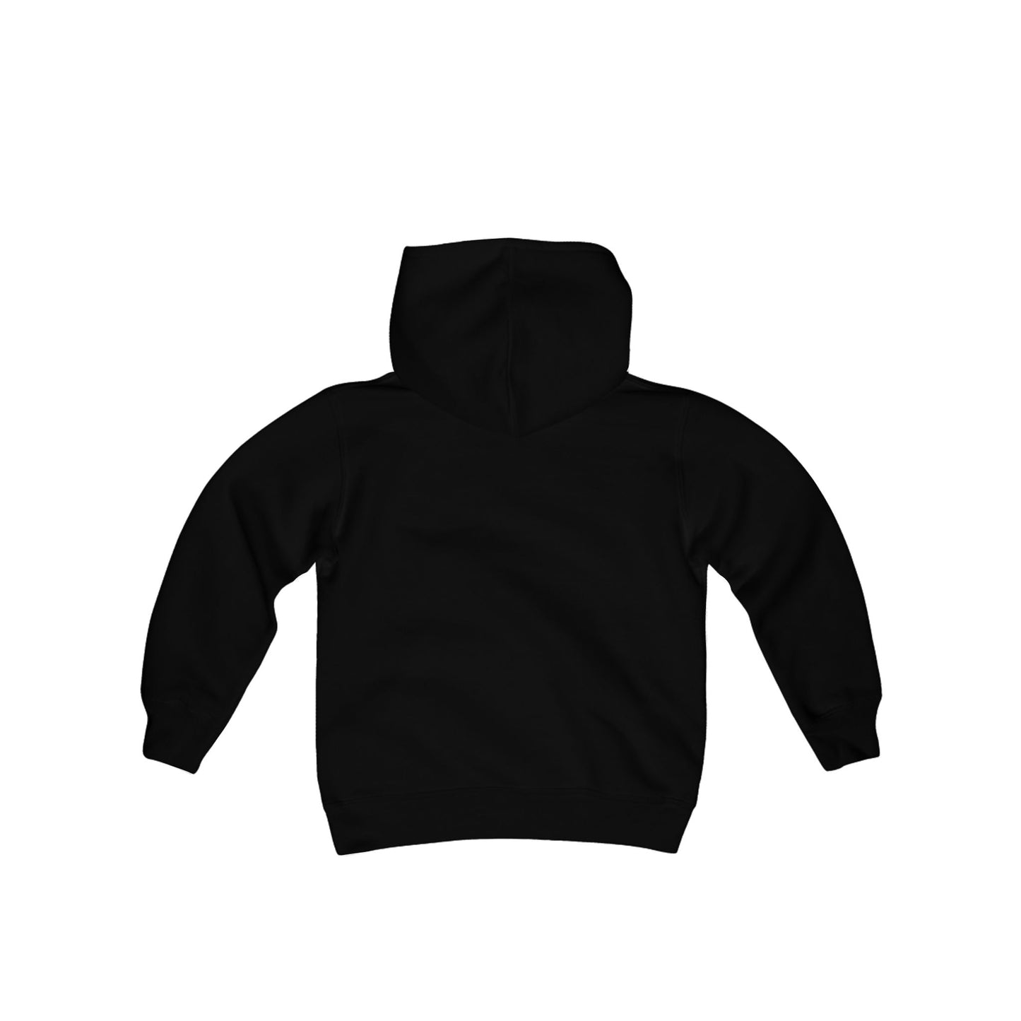 Boys' Hooded Sweatshirt - Ho! Ho! Ho! | Santa on Skateboard Design 01