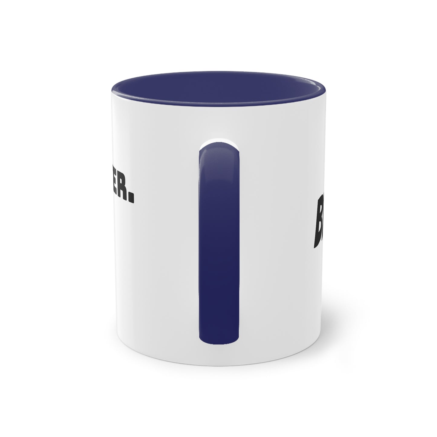 Mug | Coffee Mug  | Protector. Guide. Ally. BEST BROTHER EVER |  Two-Tone Coffee Mug, 11oz