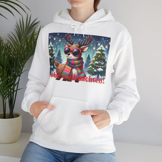 XXXL+ | Women's Hooded Sweatshirt - Frohe Weihnachten!