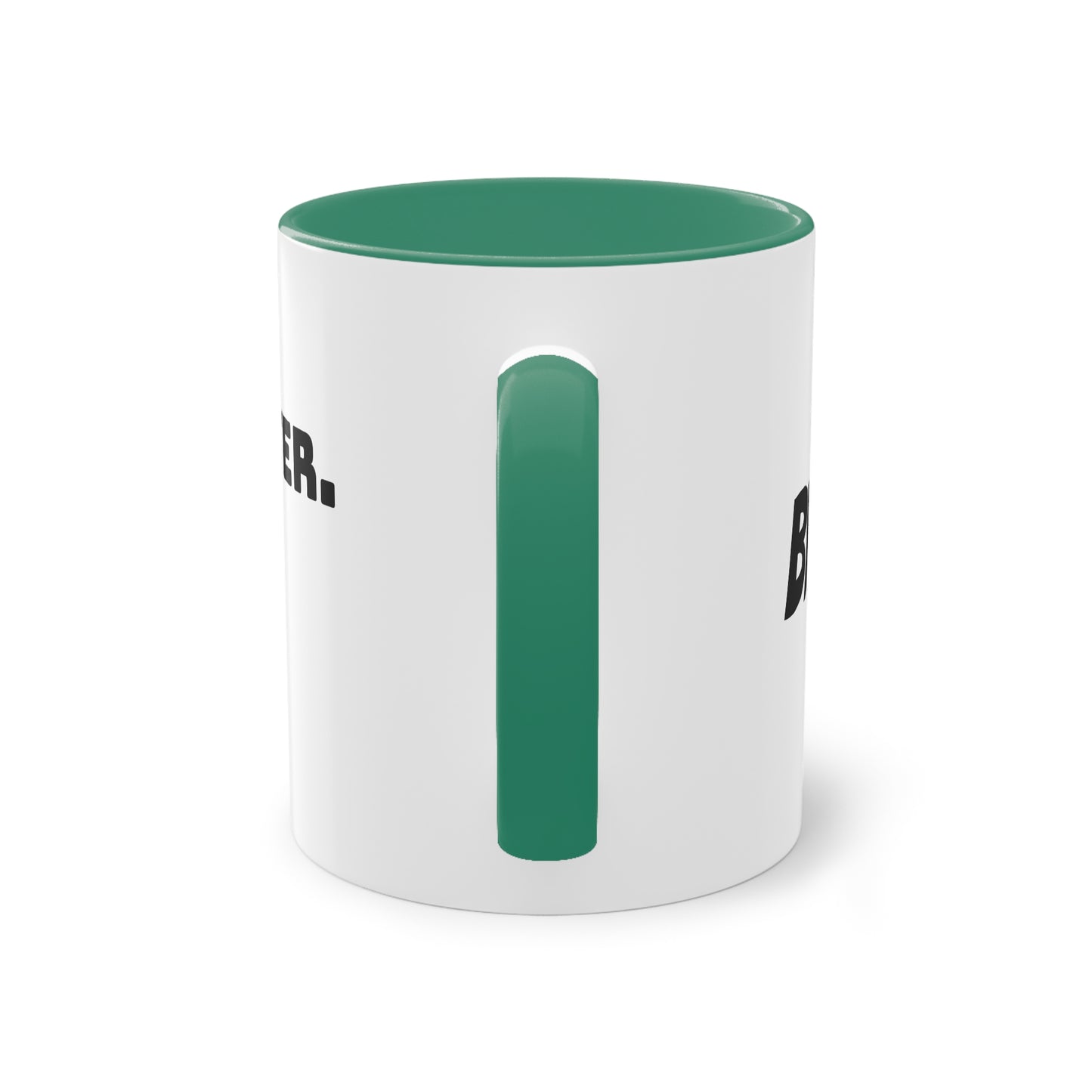 Mug | Coffee Mug  | Protector. Guide. Ally. BEST BROTHER EVER |  Two-Tone Coffee Mug, 11oz
