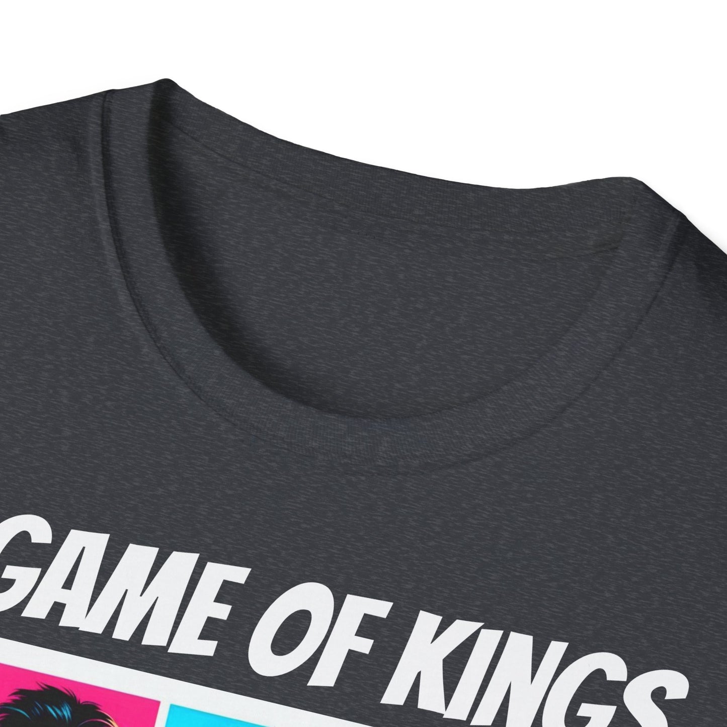 Men's T-Shirt | A Game of Kings. A Game for Kings | Bold & Stylish | Chess Themed | Men's Softstyle T-Shirt