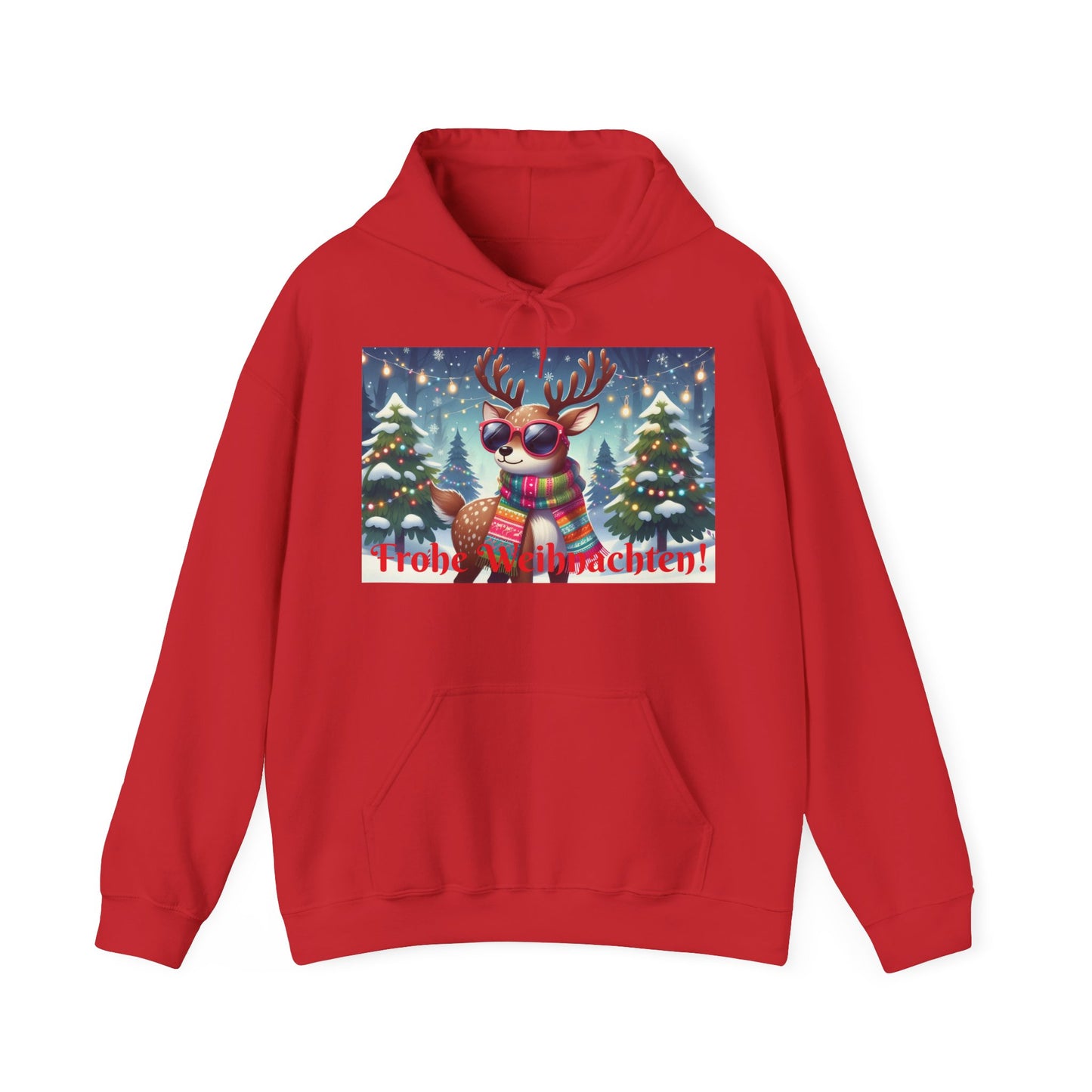 Women's Hooded Sweatshirt - Frohe Weihnachten!