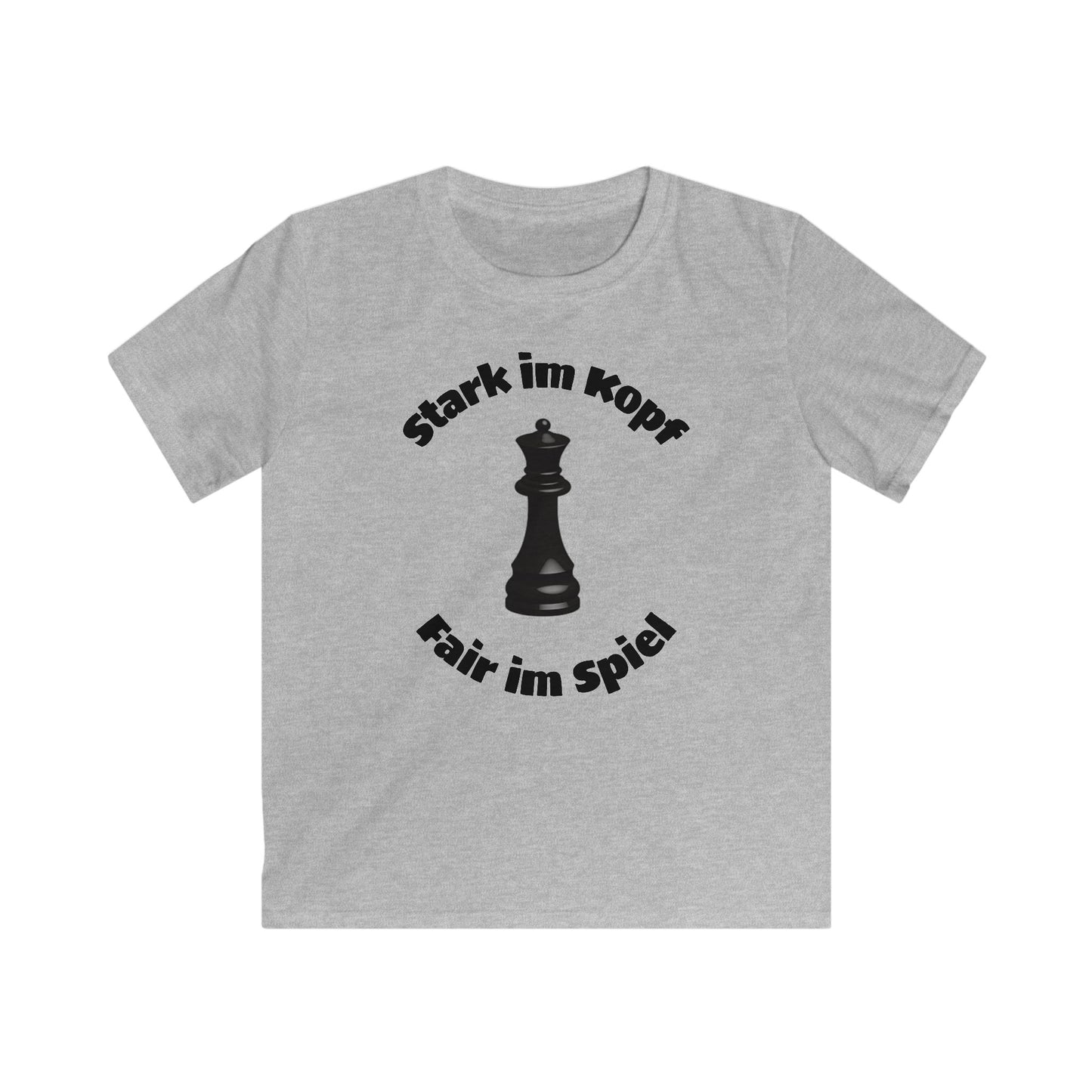 Kids Chess T-Shirt - Stark im Kopf Fair im Spiel Design